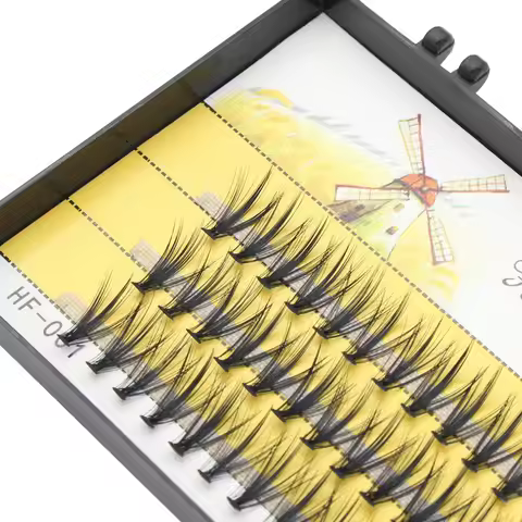 A1 Customized Logo Wholesale Sample Personal Eyelash Extension Makeup Cilia Custom