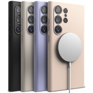 Ringke Silicone Magnetic for Galaxy S24 Ultra Soft Silicone Protective Cover