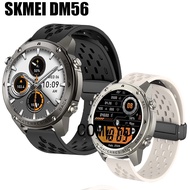 For SKMEI DM56 Smart Watch Strap Soft Belt Sports Folding magnetic button Band