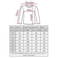 ∏Blouse Women M-5XL Baju  T-shirt Lengan Panjang Perempuan Murah Wanita Clothes Plus Size Long Sleeve Saiz Besar