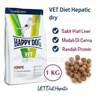 happy dog vet diet hepatic repack 1kg