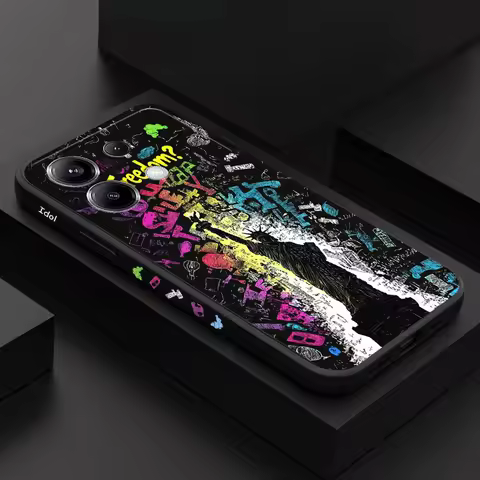 Graffiti Goddess Phone Case For Xiaomi Poco F8 F7 X7 X6 F6 M6 M5 M5S F5 X5 F4 X4 M4 F3 X3 Ultra Pro 