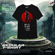 KATUN Haoshoku Store - Warrior Distro Men's T-Shirt - Comfortable Cotton Distro Shirt - FS102