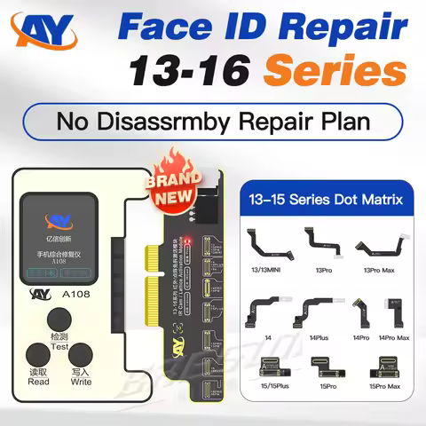 AY A108 Dot Matrix Repair FPC for iPhone X - 11 12 13 14 15 16 Pro Max Mini Dot Projector Read Write