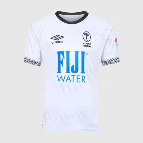 Umbro Fiji Rugby Series 3D Printed Men's and Women's Summer Breathable Quick-Drying Casual Short Sle