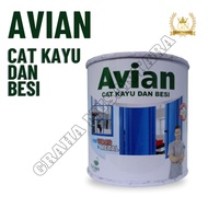 Cat Kayu dan Besi Avian 1/4 kg Cat Minyak/Cat Avian High Gloss Enamel