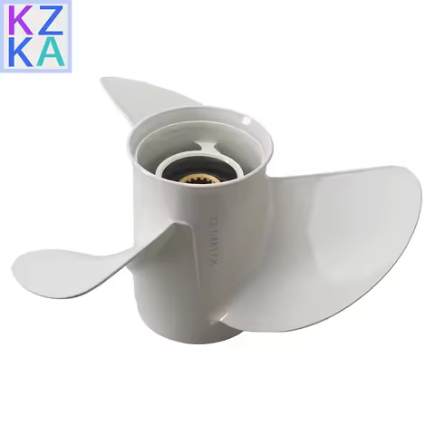 6E5-45945-01-EL Captain Propeller 13 1/4X17-K Fit For Yamaha Engines 50-130HP Aluminum 15 Tooth Spli