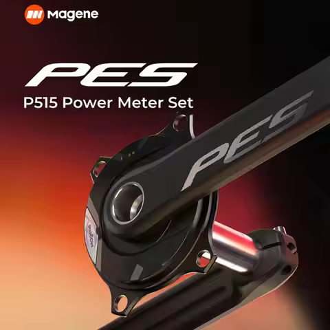 Magene PES P515 Power Meter Set 4 Bolt 110BCD 24mm Cadence Pedal Balance Ant Steel Spindle Crankset 
