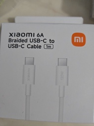 小米 6A 編織 USB-C to USB-C type C 充電線