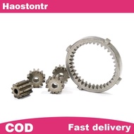 haostontr 5 In 1 Metal Electric Drill Parts Epicyclic Gear 7 Teeth Motor Teeth/ Big Gear 50 Teeth PH