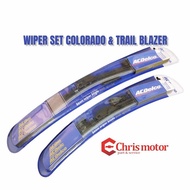 WIPER BLADE TRAIL BLAZER & COLORADO SET ACDELCO 18 INC 22 INC - ACDELCO BEST