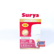 CAHAYA PUTIH Solar LED Capsule Lamp 14W White Light 14 Watt 1280lm 8000 Hours Bulb SNI E27 Bright Du