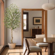 Faux Olive Tree 7ft Tall Fake Olive Trees With Branches Fruits Large Artificial Olive Trees For Home