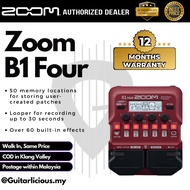 Zoom B1 FOUR Bass Multi-effects Processor ( B14 / B1 / B1-4 / B1-Four )