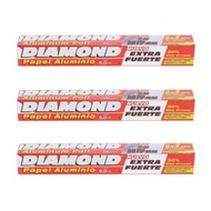 鑽石牌 - [3盒優惠裝] 新加厚錫紙16呎