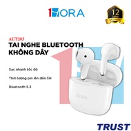 Tai nghe Bluetooth Không Dây 1HORA AUT203- Màu đen/trắng - Chính Hãng
