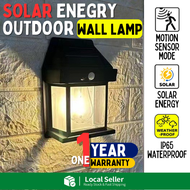 Solar Energy Wall Lamp Sensor Motion Light Outdoor Solar Night Lamp Lighting Automatic Lampu Solar L