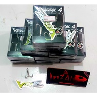 VENOM Treble 4x strongHOOK By VORTX size 4 contains 6 pieces