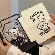 🔥พร้อมส่ง🔥 เคสไอแพด Pro 2021 ช่องใส่ปากกาขวา ลูกสุนัขน่ารัก อะคริลิค เคส ipad Air5 air4 case iPad Gen9 Gen8 gen6 mini6