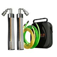 Mogold Weighted Jump Ropes for man&women fast clip interchangeable 1LB 2LB heavy jump ropes , Ball B