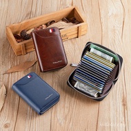 Pemegang Kad Maharaja Paul Pemegang Kad Kulit Tulen Baharu Sarung Kad Akses Kapasiti Besar Slot Berb