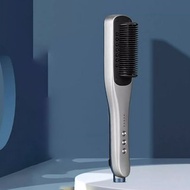 金稻水光蒸發直髮梳補水護發養發自然蓬鬆抗毛躁直捲兩用蒸汽夾板