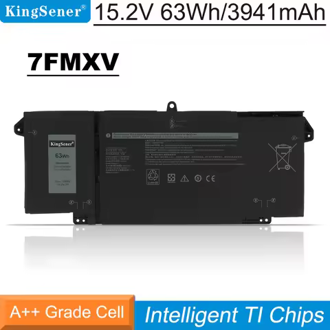 KingSener 7FMXV Laptop Battery For DELL Latitude 13 5320 7320 14 7420 15 7520 P134G001 P135G001 P138