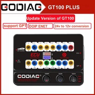 GT100 Plus OBD2 Bench Breakout Box ECU Tester 24V-12V  GPT DOIP ENET for Benz Audi Programming Tool 