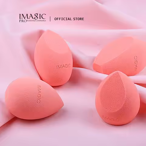 IMAGIC Makeup Sponge Blender Puff Dry&Wet Professional Smooth Beauty Egg Foundation Powder Cosmetic 