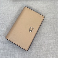 New 2026 for Women leather Double fold Card Holders Official Store genuine product CH800 Size: 10.5x