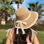 【CC】 2023 Visors Hat Wide Large Brim Beach Hats Fashion Chapeau UV Protection Cap