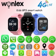 New Wonlex Smart Watch Kids 4G Video Call GPS Position Tracker Camera Phone KT19 Baby Child Remote Sound Monitoring SOS Call Watch Latest model