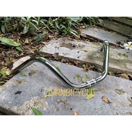 City Bike Handlebars Mini Style Silver Plated City Bicycle Accessories