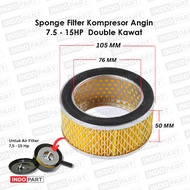 7.5-15HP Double Wire Air Compressor Filter Sponge | Air Filter Air Compressor