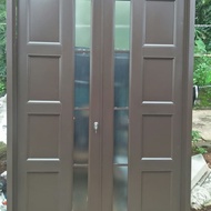 Pintu Panel Aluminium Kombinasi ACP