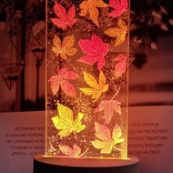 手作療愈LED小夜燈 | 楓