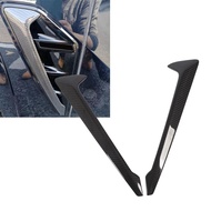 Carbon Fiber Glossy Side Air Vent Trim  1 Pair Fit for X5 X5M F95 Decorative Wing Cover