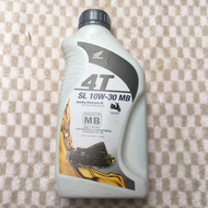 MOTORCYCLE HONDA OIL 4T SL 10W 30MB 1 LITER SILVER CAP