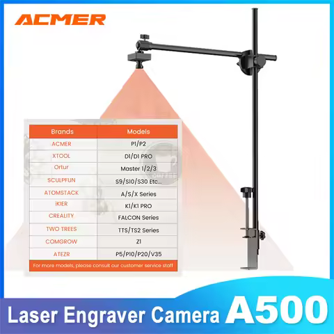 ACMER A500 Lightbrun Camera for ACMER XTOOL SCULPFUN Atomstack Ortur IKIER CREALITY TWO TREES COMGRO