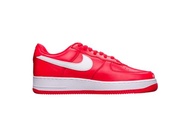 Nike AIR Force 1 Low Retro QS Mens Fashion Trainers in Red White - 11 US