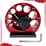 8-Holes Dowel Maker Jig Kit 8mm-20mm Woodworking Electric Drill Milling Dowel Round Rod Auxiliary To