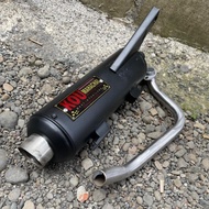 Kou Mahachai Stainless power pipe 28mm Mio Soul i115/125 Mio sporty Click 125/150