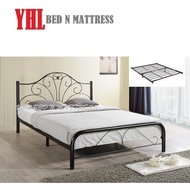 YHL DM Queen Size Metal Bed Frame (Mattress Not Included)