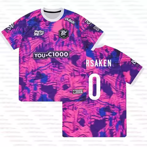 Paper Rex DinoGlitch Jersey 2026 Series VALORANT Esports PRX Uniform Fashion Tees Male F0RSAKEN Stre