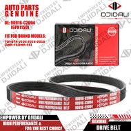 DJIDALI DRIVE BELT for TOYOTA VIOS 2016-2018 1NR-FE / 2NR-FE 90916-C2004 / 90916-T2039 (6PK1150)