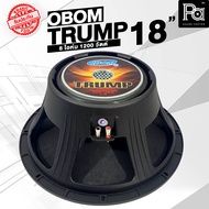 ดอกลำโพง OBOM TRUMP 18 นิ้ว ลำโพง โครงหล่อ 1200W SPEAKER 18 ทรั้ม ว้อยส์ 4นิ้ว ซับเบส ลำโพง 18" โอบอ
