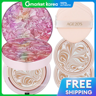 Age 20s | อายแชโดว์เนื้อครีม Age20s Essence Pact Aura 21 Tone Original 1 ชิ้น รีฟิล 2 ชิ้น