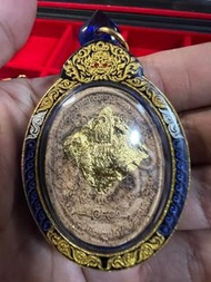 2562 龍婆趁乃 斷頭虎第一形態 貼金版 已配laser防水殼  袈裟 經線 師傅頭髮