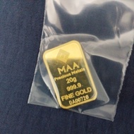 MAA Precious Metals ORO DESIGN Gold Bar 20g