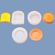 Bread Egg Tart Skin Silicone Mold Mousse Pastry Baking Chocolate Aromatherapy Mold